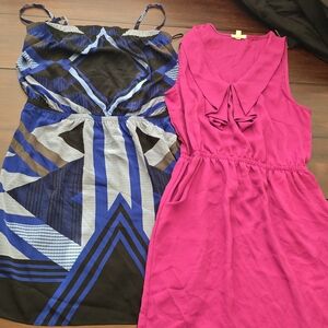 Stylish Pink and Blue Women's Dresses